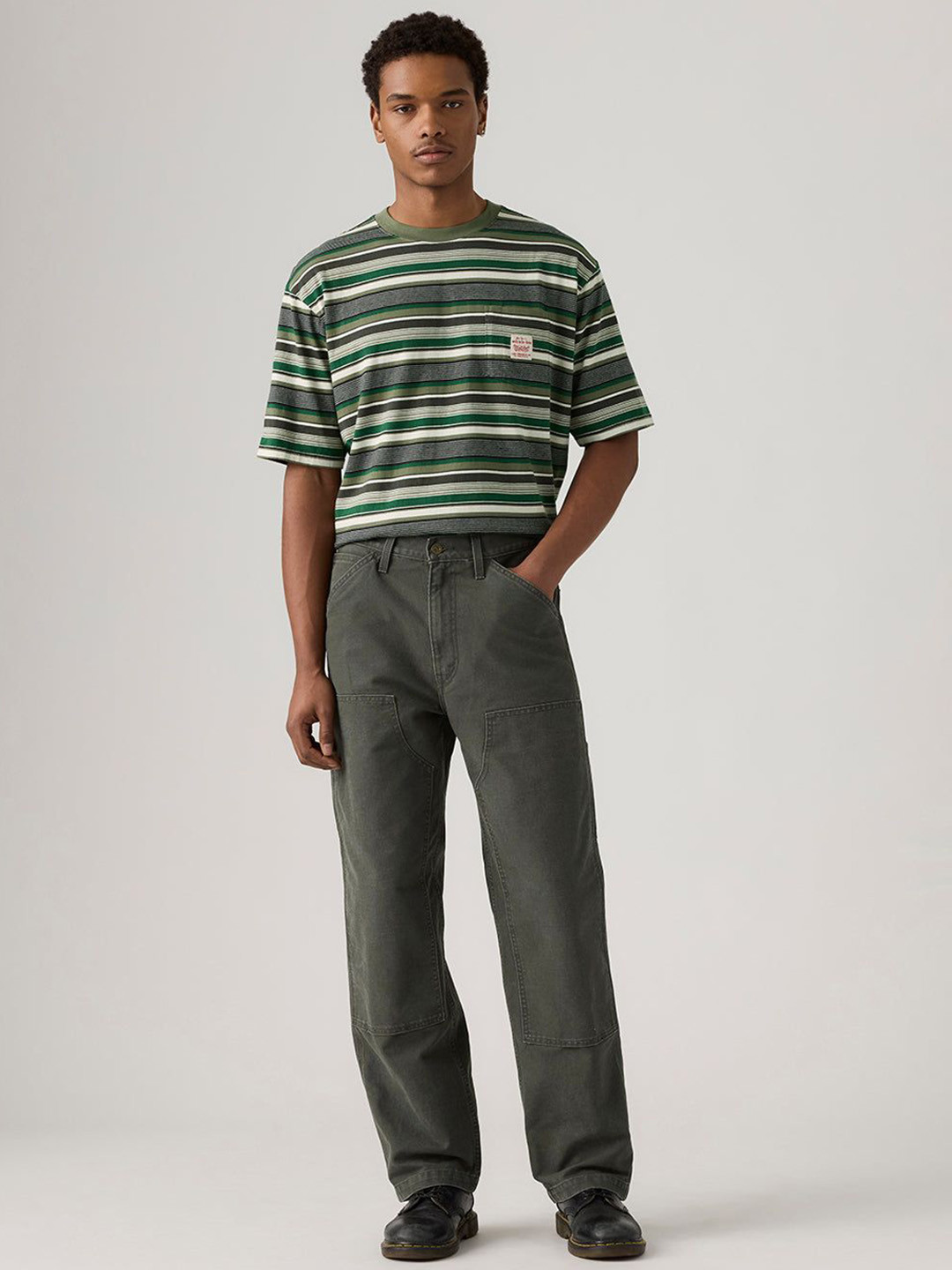 Levis Men Classic Mid-Rise Dark Shade Jeans