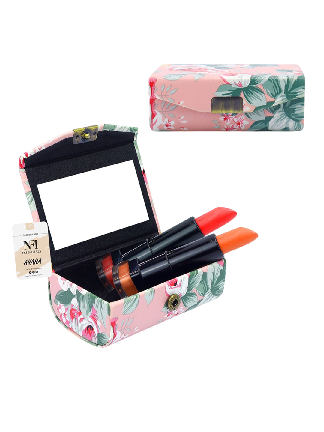 NFI essentials Trpical Printed Foldable Pouch Travel Accessory