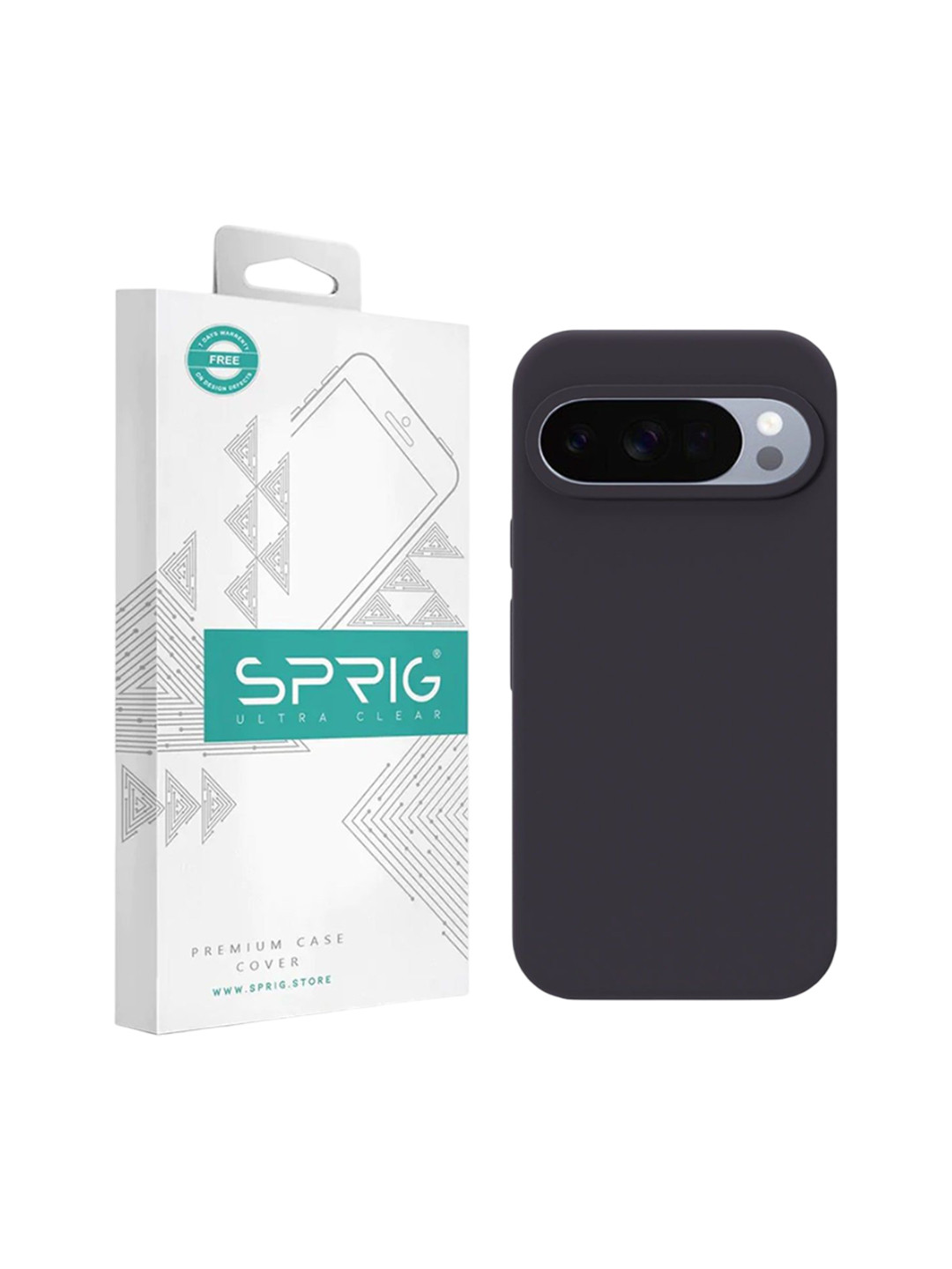 SPRIG Liquid Silicone Google Pixel 10 Pro Back Case