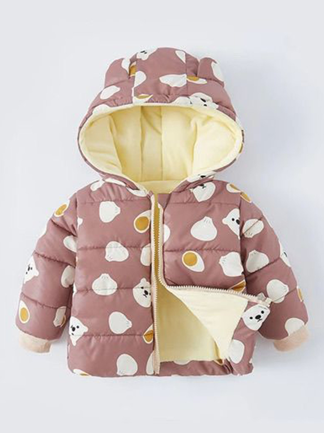 Tricycle Clothing Unisex Hooded Graphic Water Resistant Padded Jacket