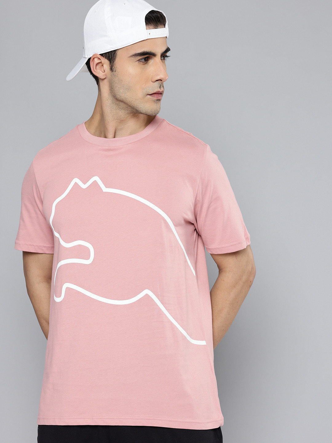Puma Essential Brand Logo Printed Pure Cotton T-shirt