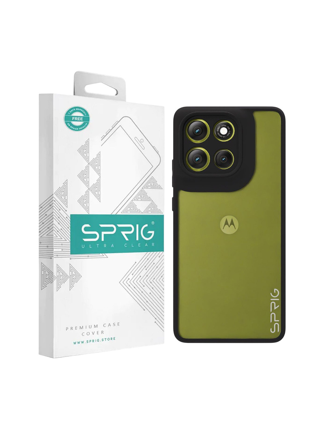 SPRIG Impact Resistant Shock Proof Moto G86 Power 5G Back Case