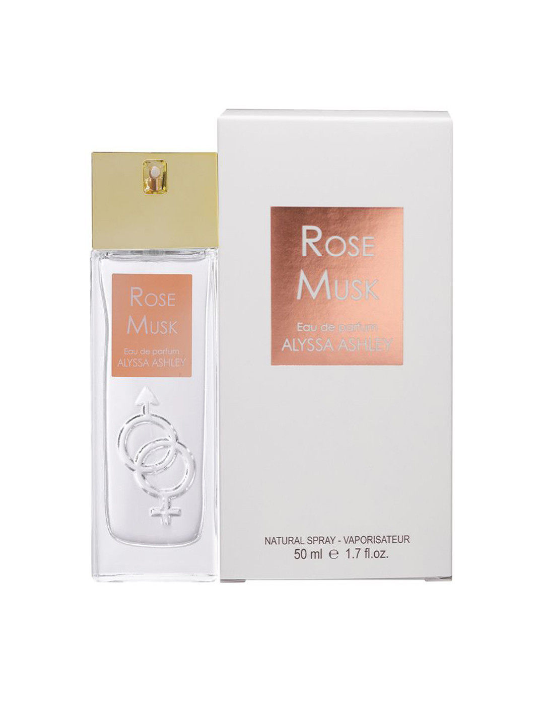 ALYSSA ASHLEY Rose Musk Long-Lasting Eau De Parfum - 50 ml