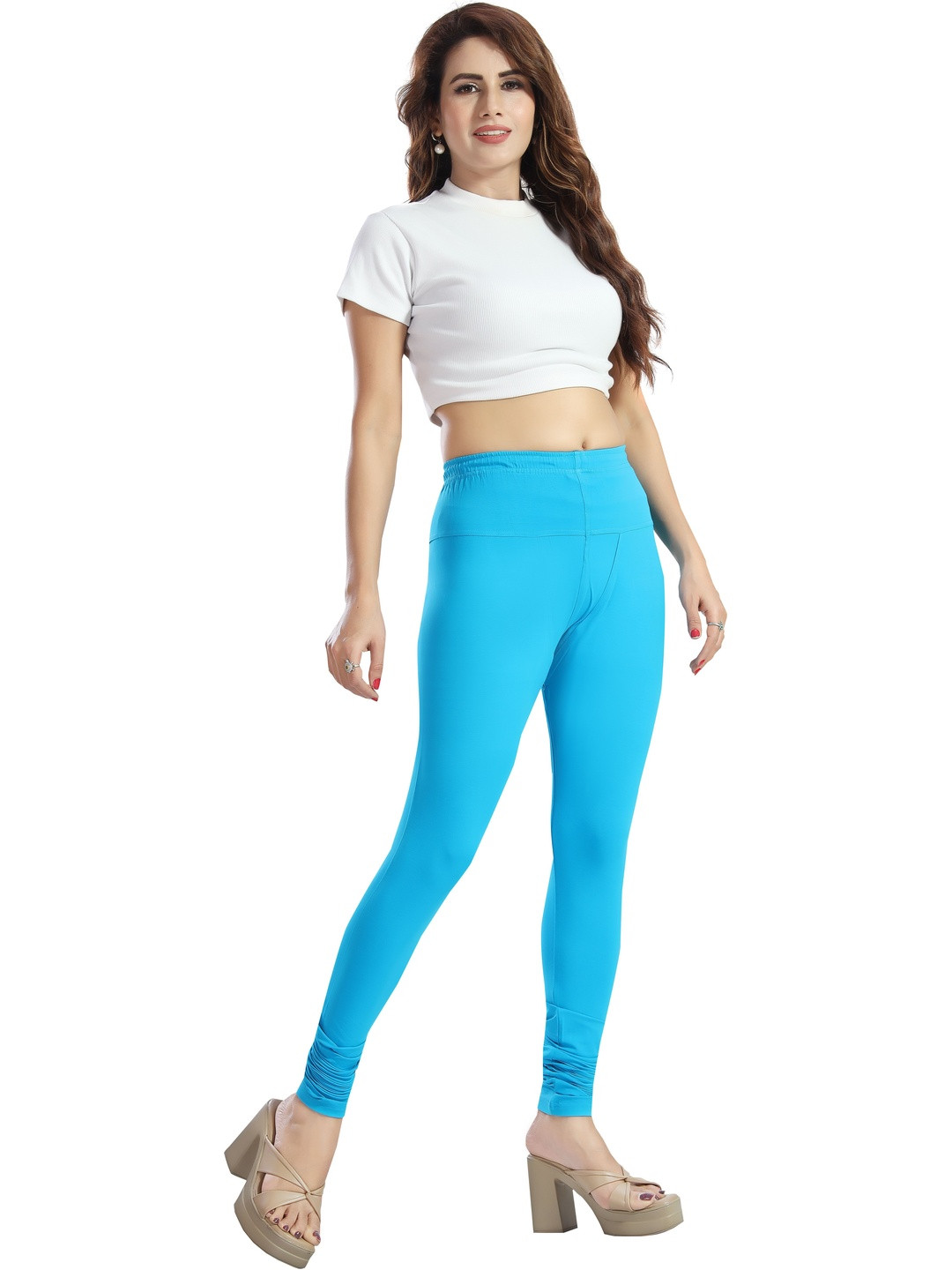 GEMINI Women Blue Leggings