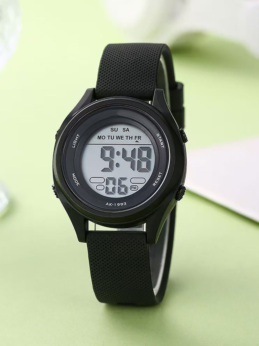 PAPIO Women Dial & Wrap Around Straps Digital Watch DIGITAL-027 BLACK