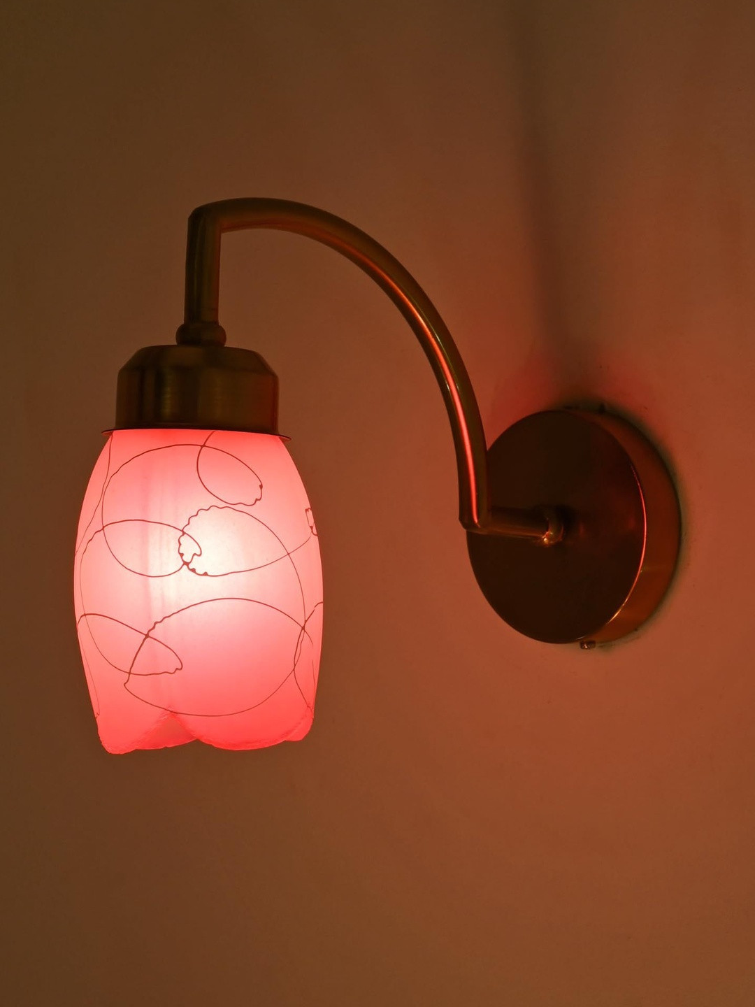 1ST TIME Pink & White Wall Lamp