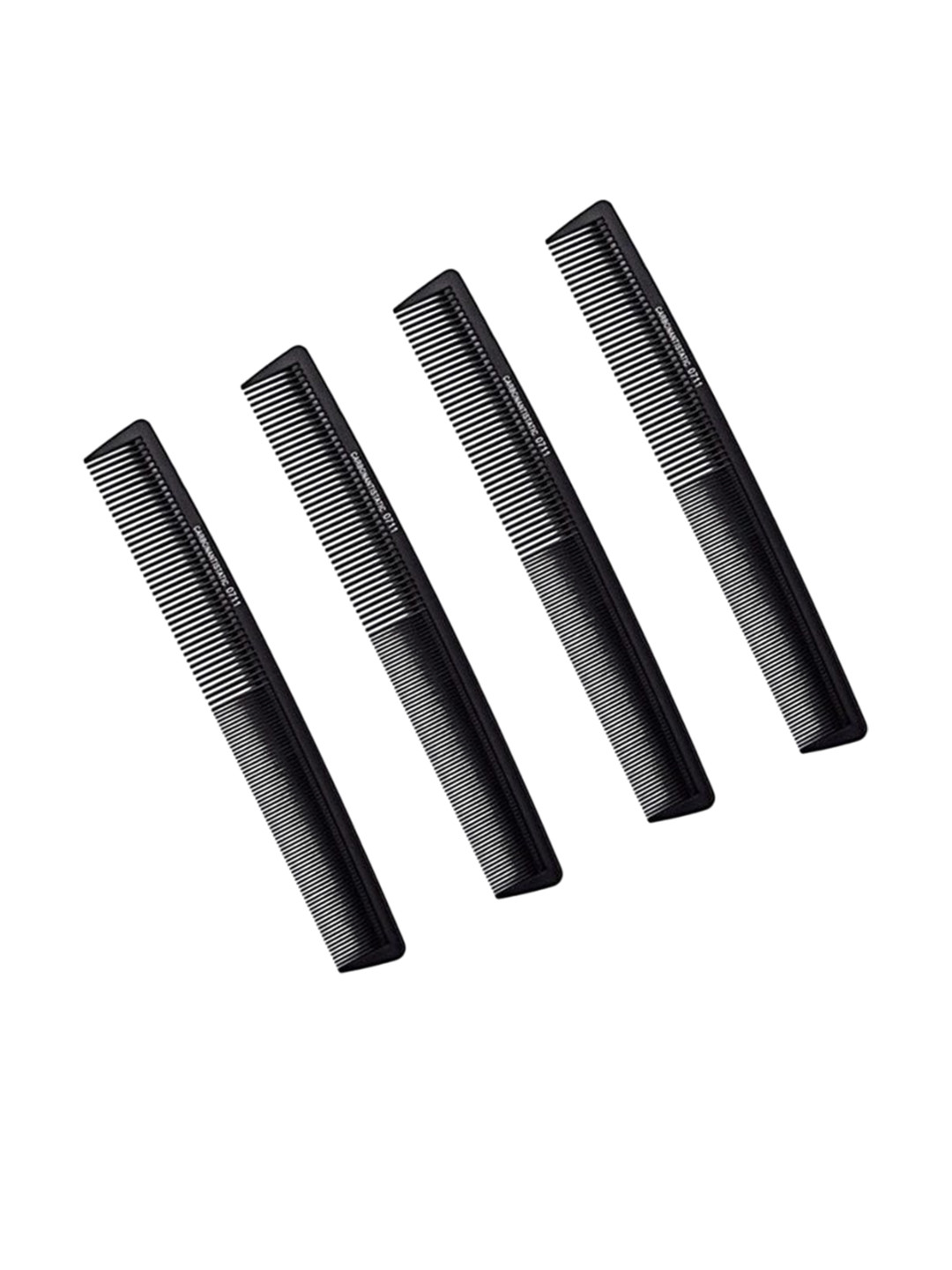 Adhvik Set Of 4 Fine Tooth Comb For Hair Styling