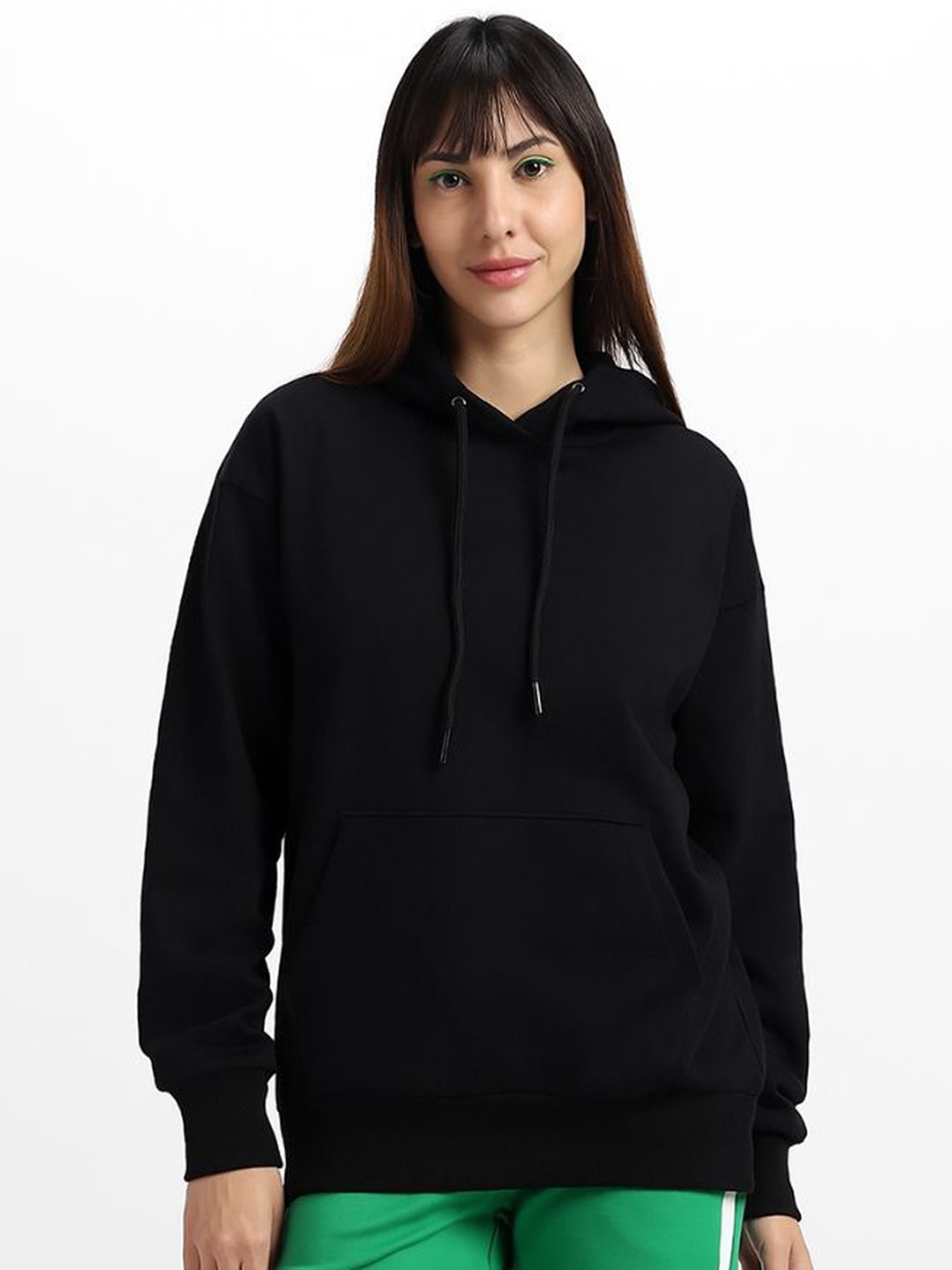 Dogman Women Hooded Long Sleeve Pullover Sweatshirt