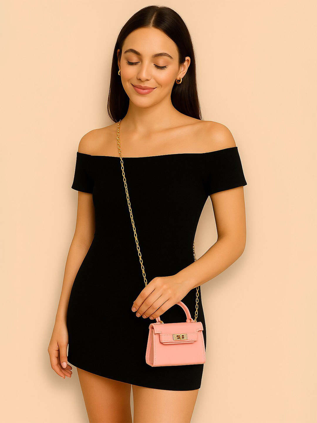 Haute Handles Structured Sling Bag