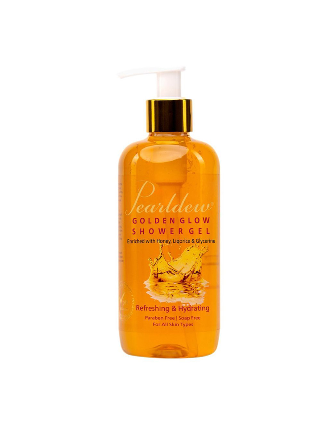 Pearldew Golden Glow Refreshing & Hydrating Shower Gel - 300 ml