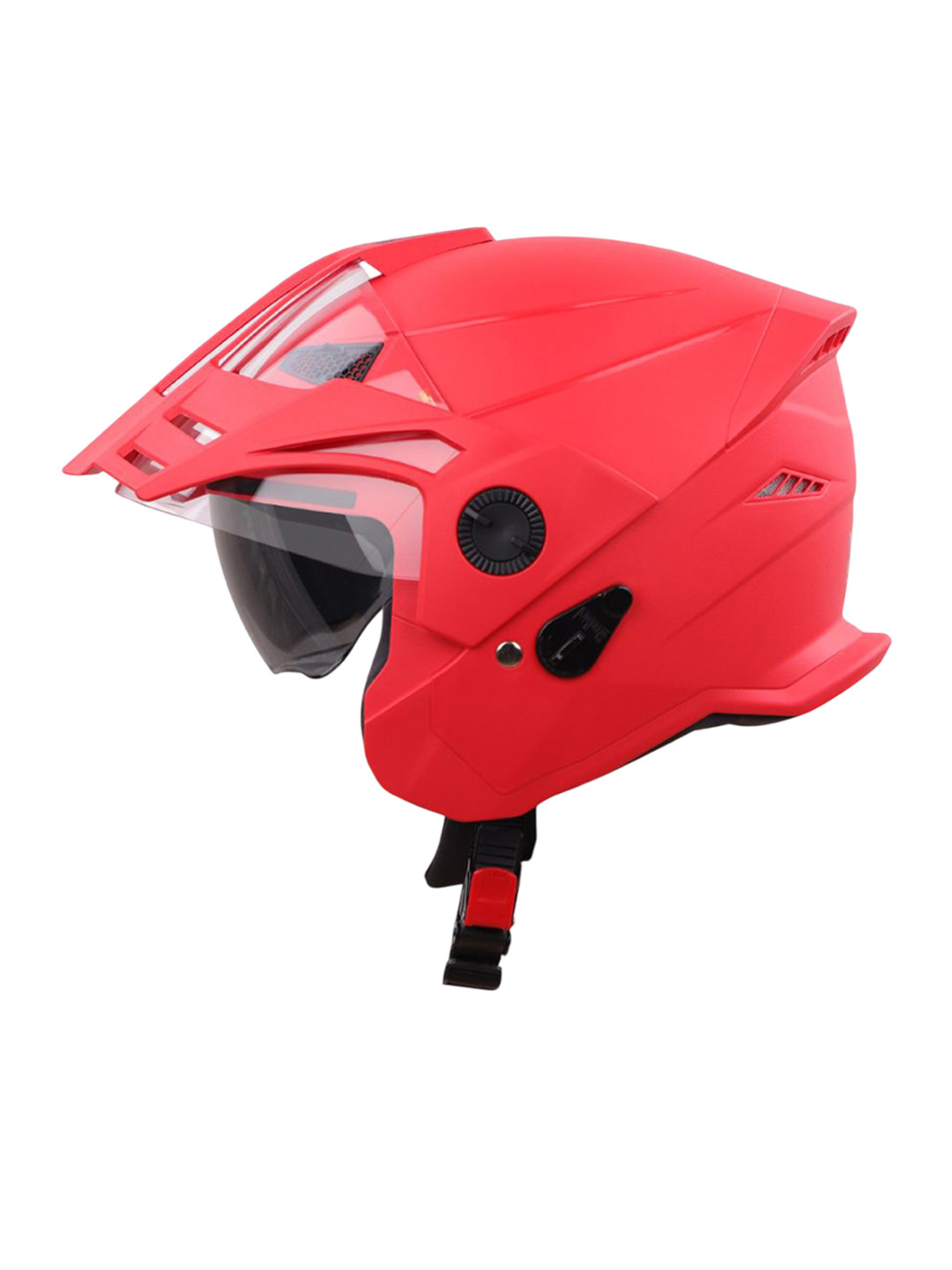 Steelbird SBH 23 GT Plus Open Face ISI Certified Motorbike Helmet