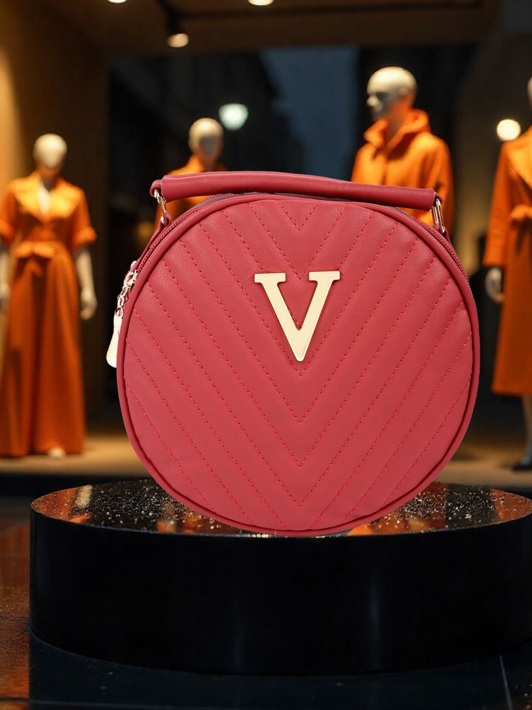 SAGEWARE Textured Crossbody Quilted One Handle Sling Bag