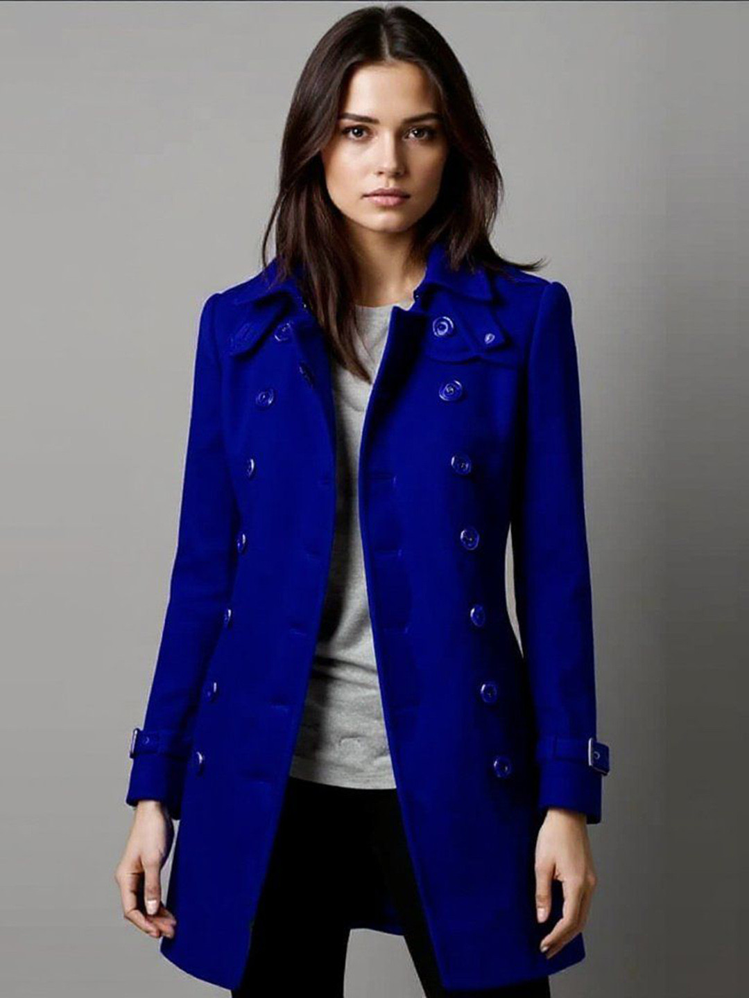 bebe Lapel Collar Cape Jacket