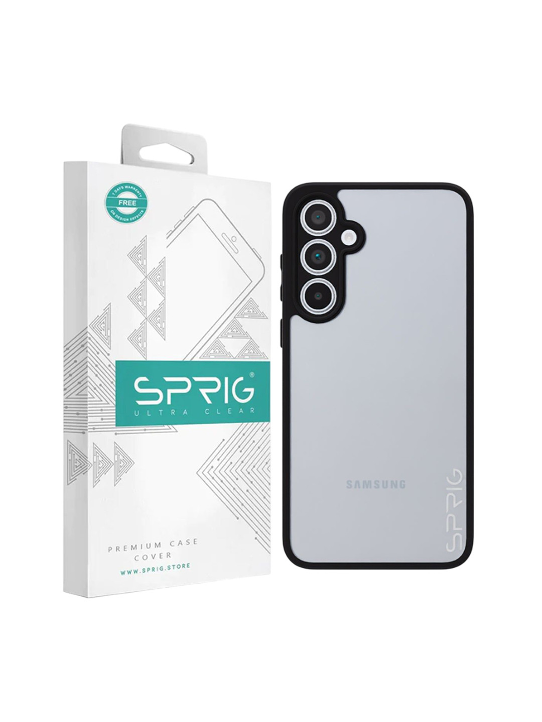 SPRIG Impact Resistant Shock Proof Samsung Galaxy A35 5G Bumper Case