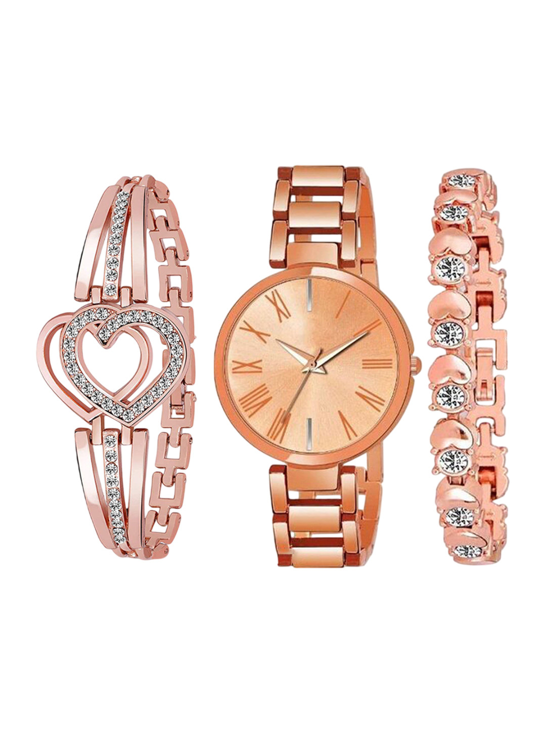 FROZIL Women Watch Gift Set TNR-G-Double-Br