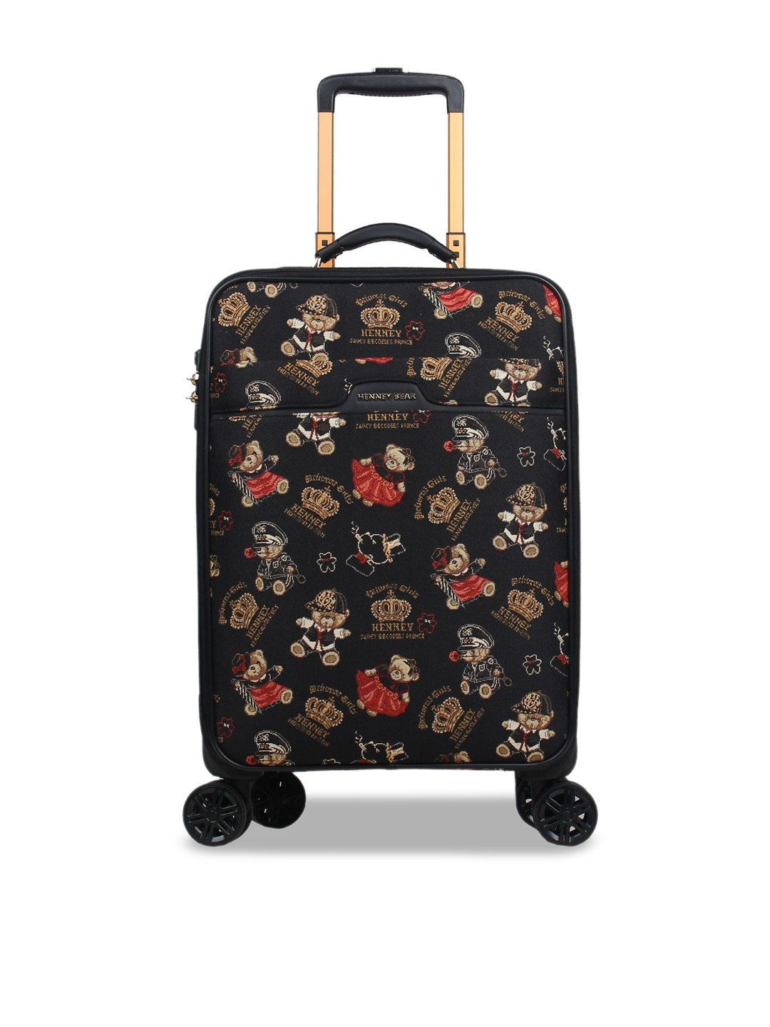 Henney Bear Soft-Sided Cabin Trolley Bag