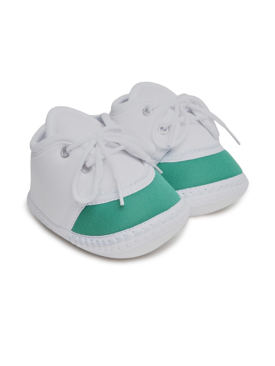 NESKA MODA Kids Soft Cotton Pre-Walker Lace Plain Booties