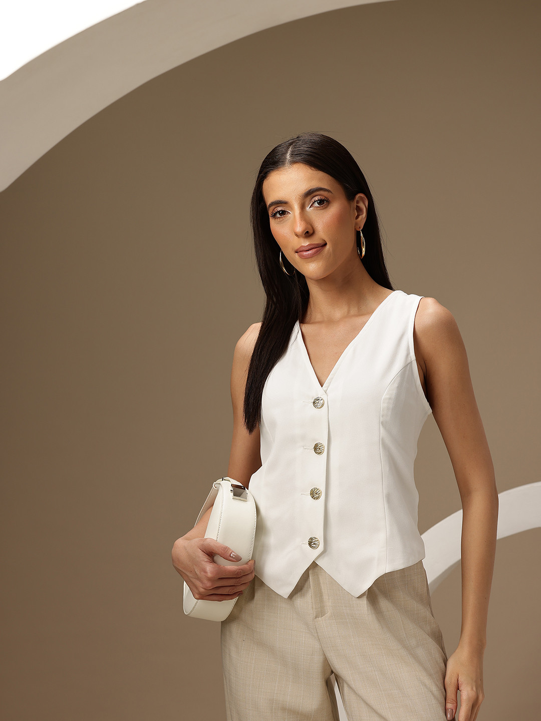 Chemistry V-Neck Vest Top