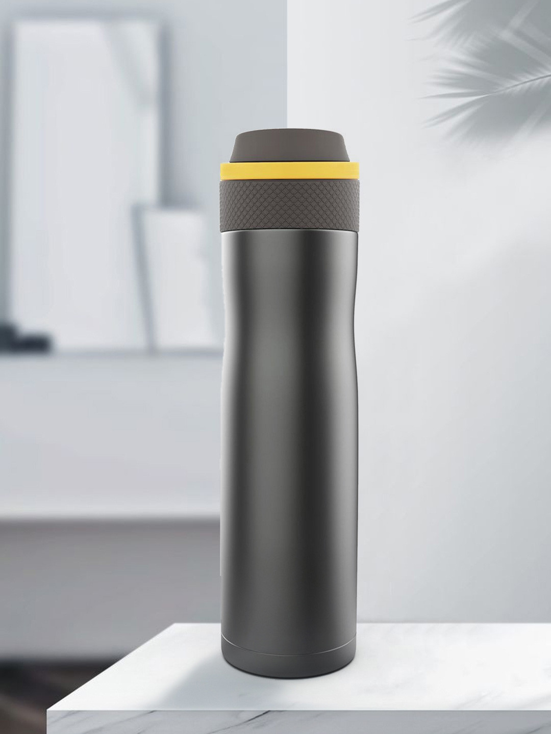 Headway Grey Single Stainless Steel Double Wall Vacuum Water Bottle