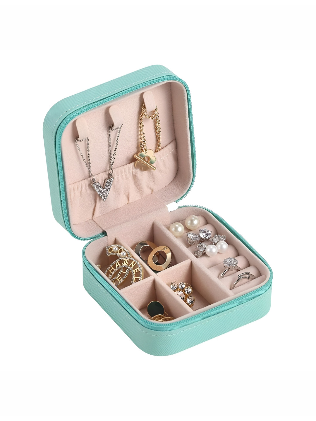 Virtuous Green Water Resistant Jewellery Organisers