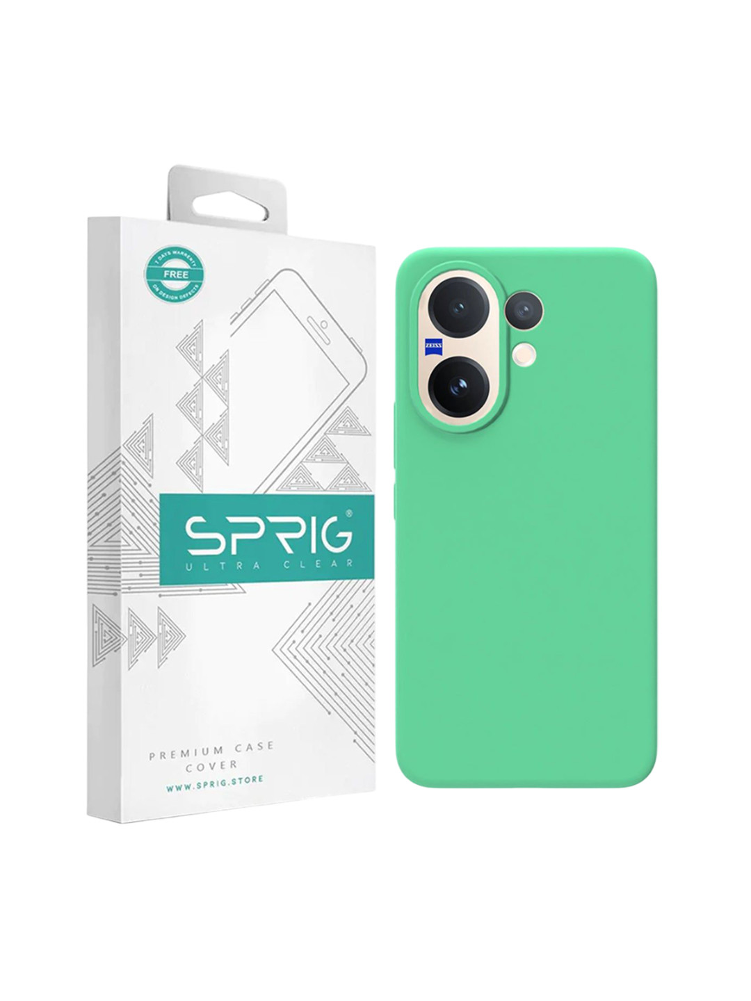 SPRIG vivo V60 Silicone Back Cover
