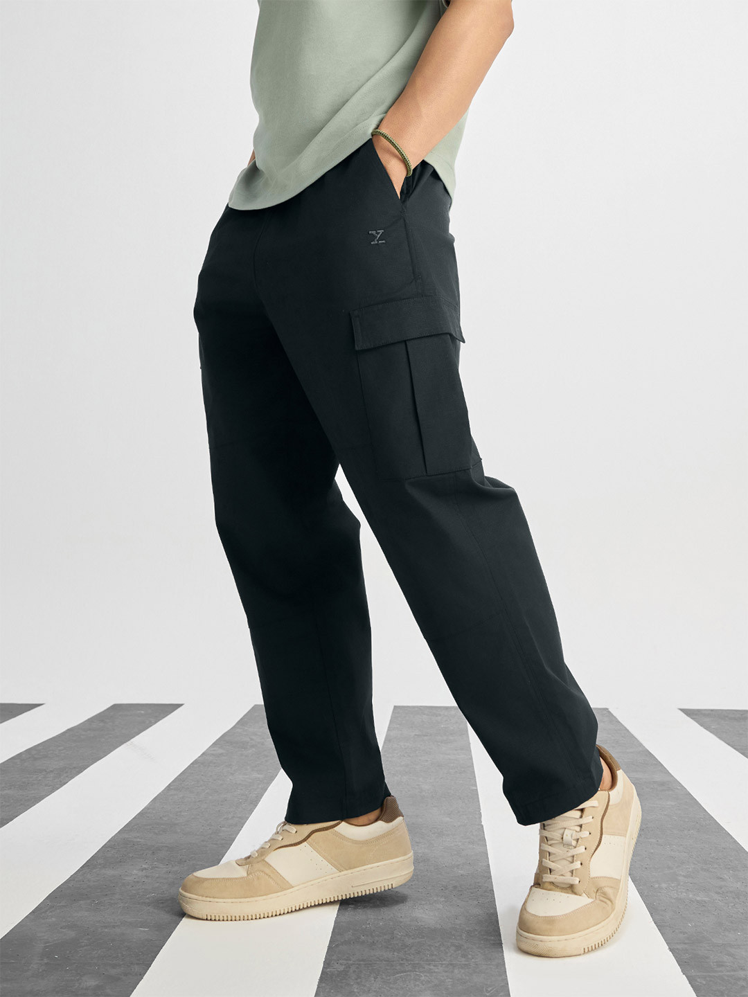 XYXX Men Rove Relaxed Fit Ripstop Cargo Pants