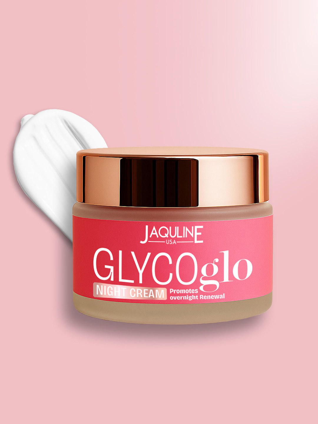 Jaquline USA Glyco Glo Night Cream With Glycolic Acid - 50 g