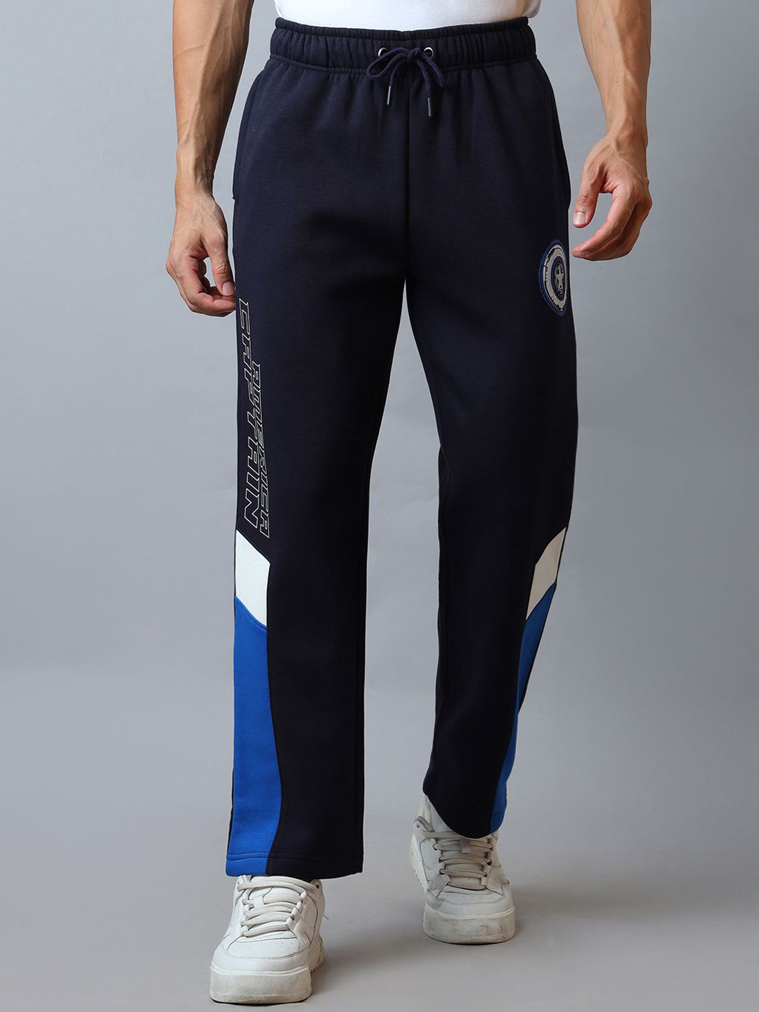 Free Authority Men Captain America Printed Track Pants