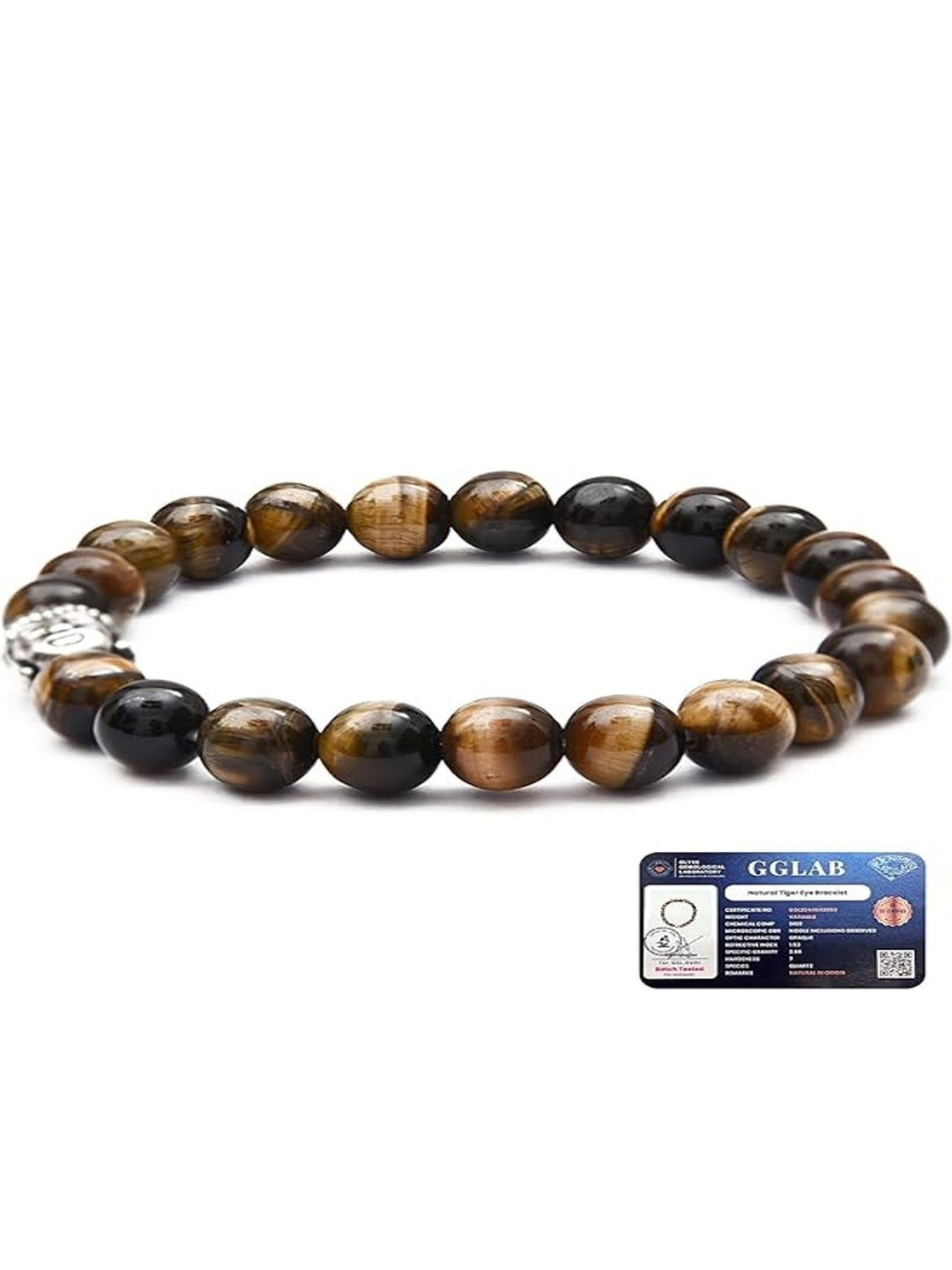 CONTEX MEDIA Unisex Artificial Beaded Elasticated Bracelet