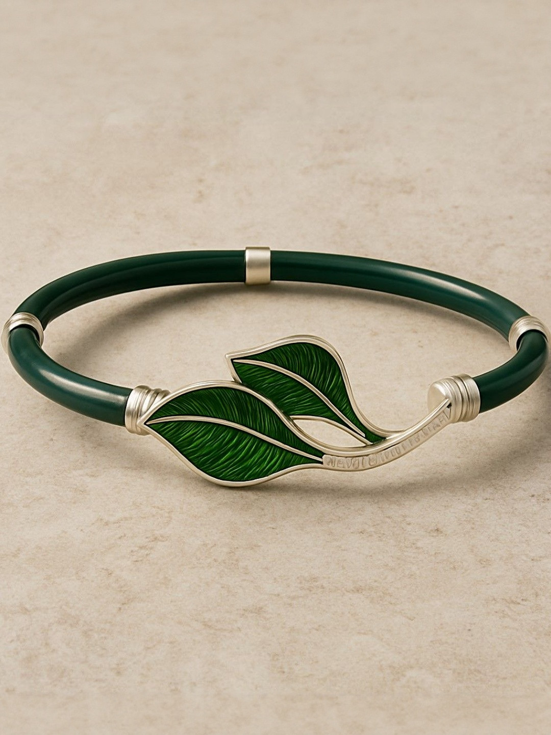 PARASMONI Stylish Daily Wear Silver Noya Bangle