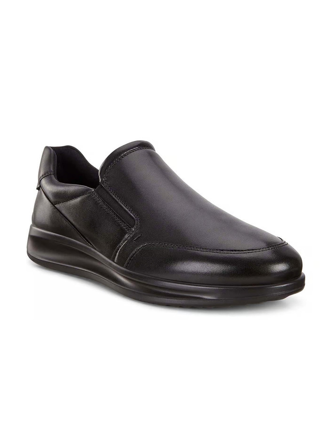 ECCO Men Aquet Black Leather Regular Formal Shoes