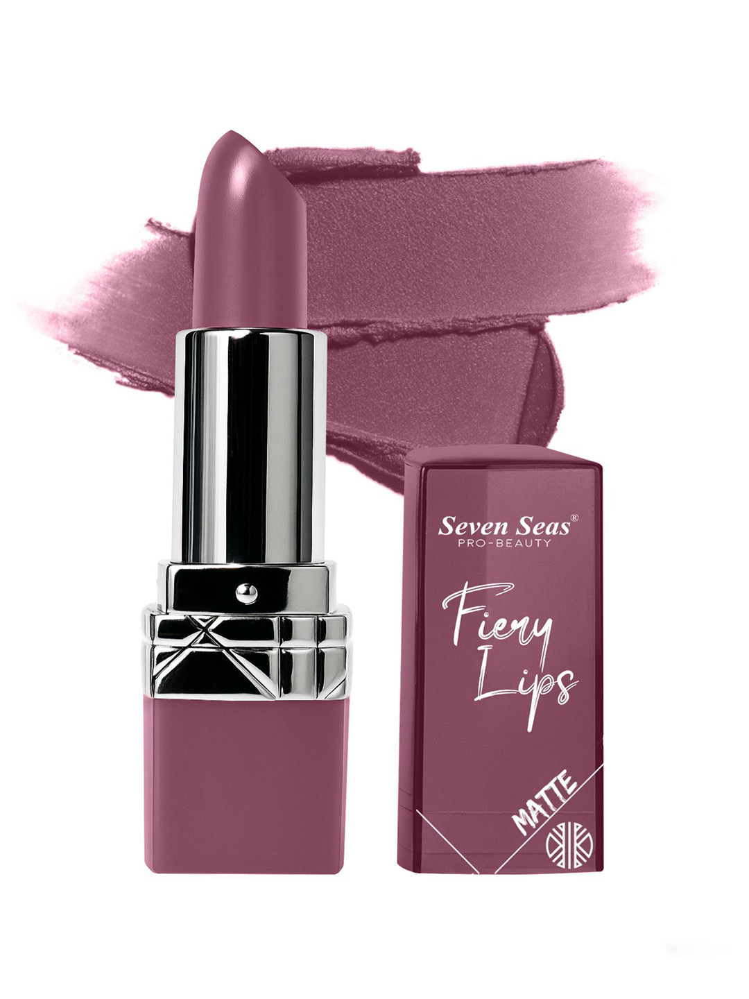Seven Seas Fiery Lips Matte Lipstick - 3.5 g - Castor 1-309