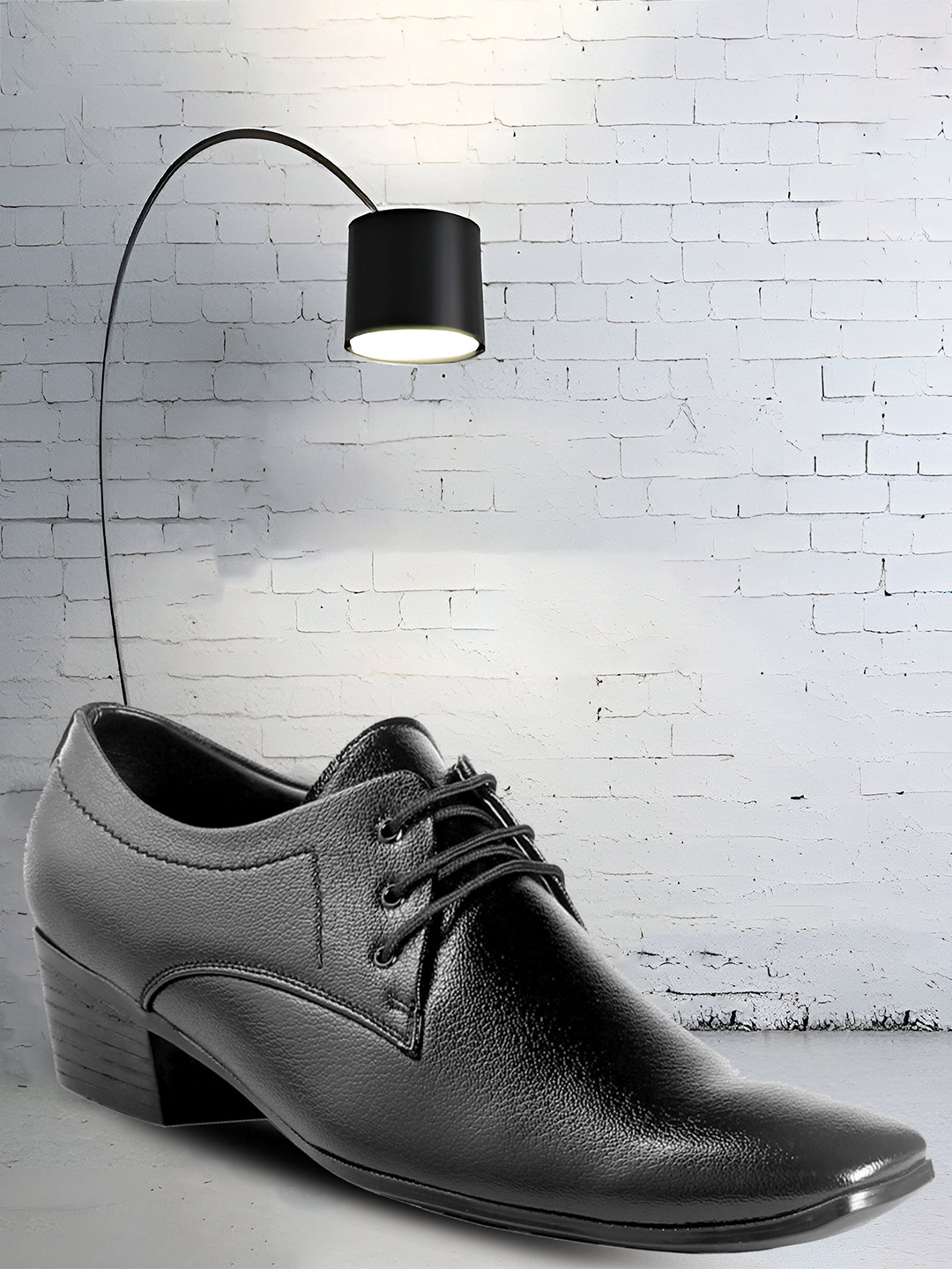 Bxxy Men Block Heel Height Increasing Formal Derbys