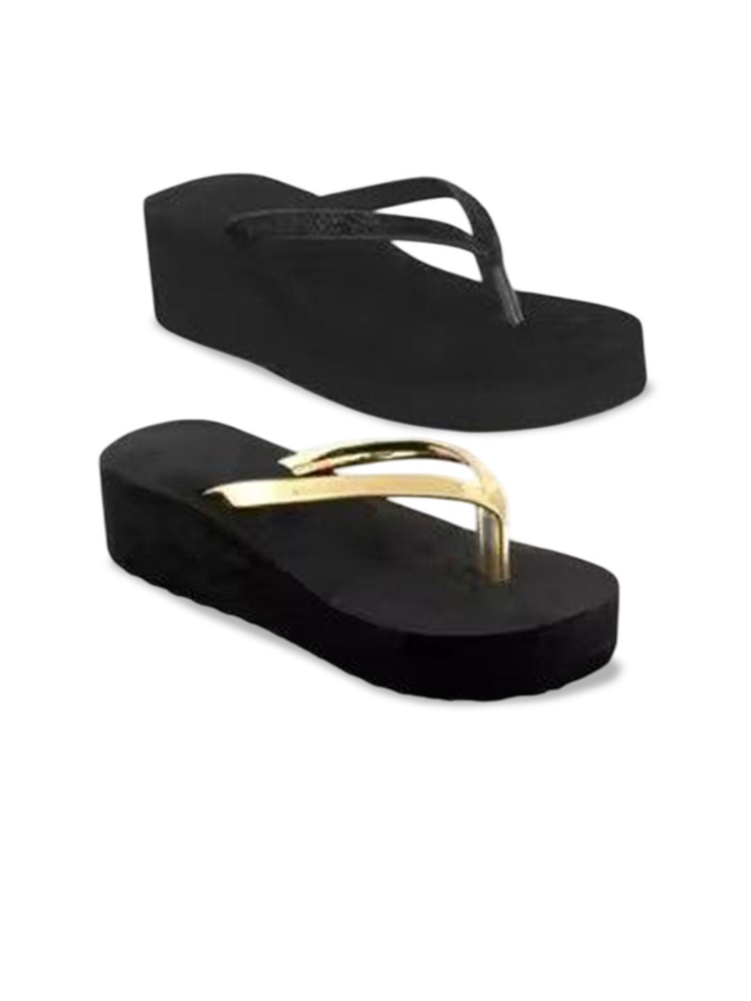 KOMOPT Women Pack of 2 Wedge Sandals