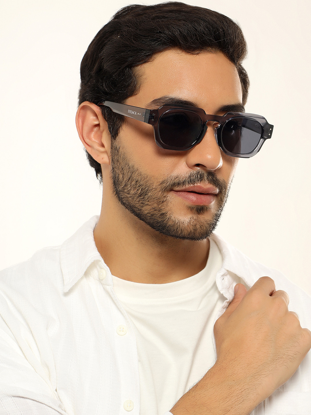 Eyejack by Voyage Unisex Round Sunglasses with UV Protected Lens 3717CL993