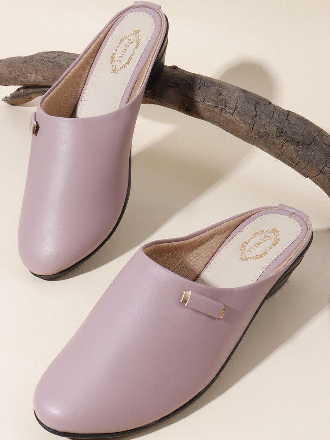 Denill Women Rose Slip-On Synthetic Leather Closed Pointed Toe Ballerinas