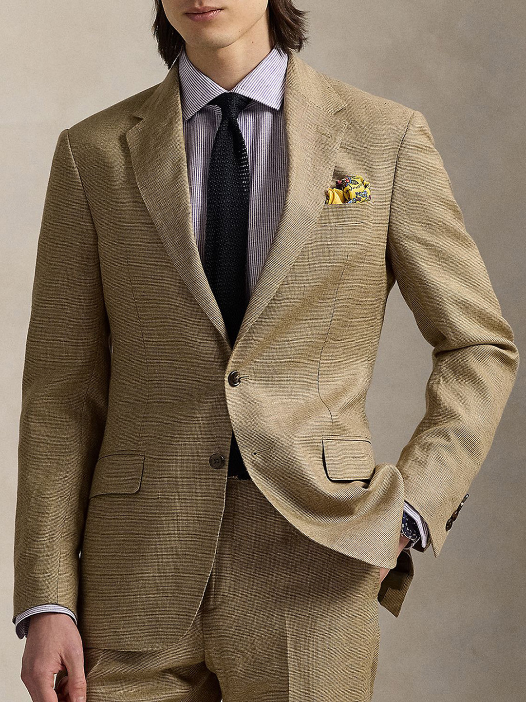 Polo Ralph Lauren Polo Tailored Tick-Weave Blazer