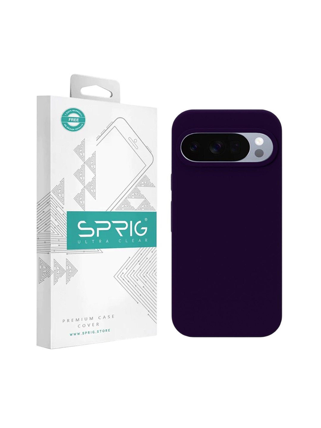 SPRIG Liquid Silicone Google Pixel 10 Pro Back Case