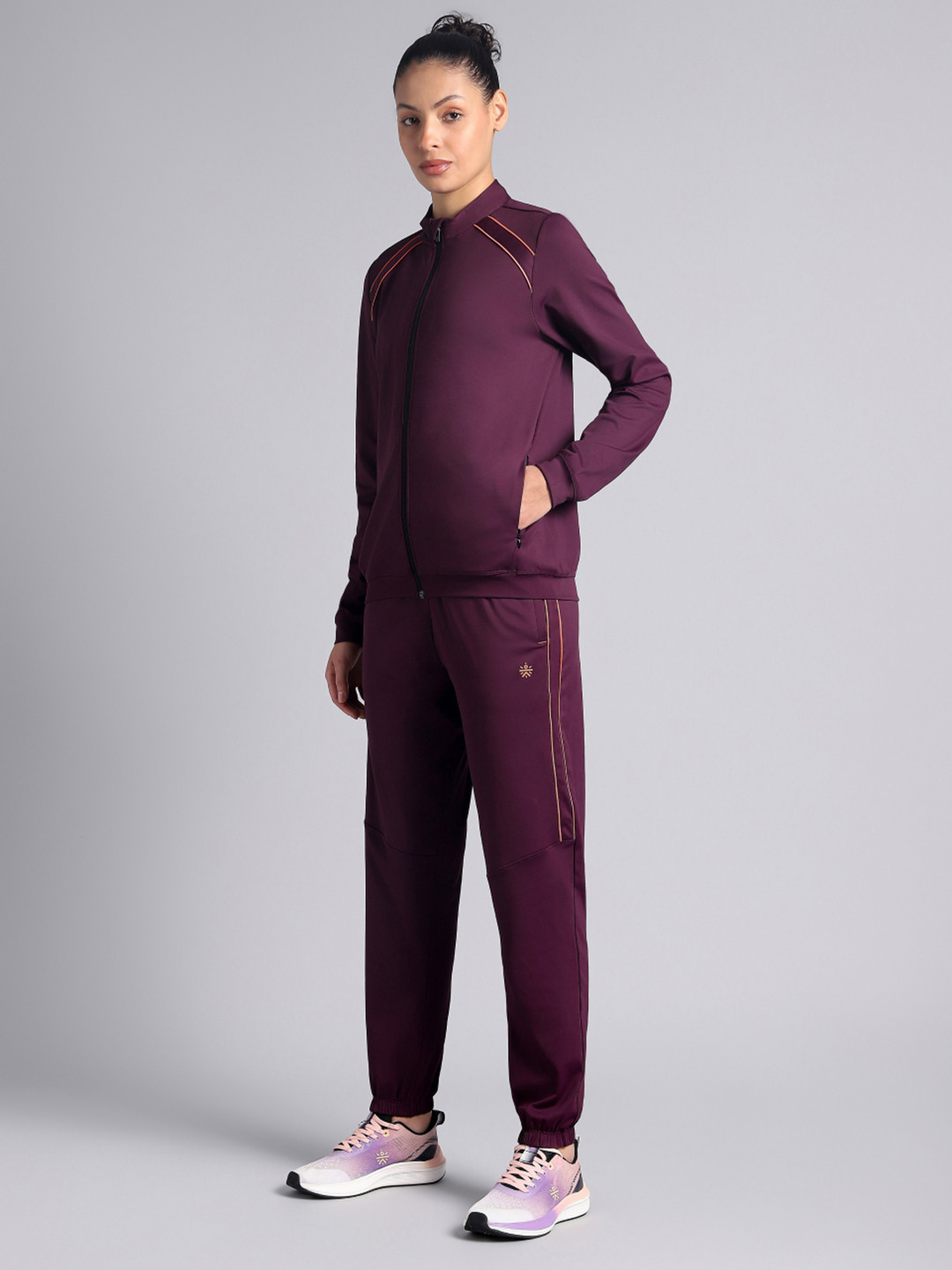 CULT Women Wine Train All Format Track Suit