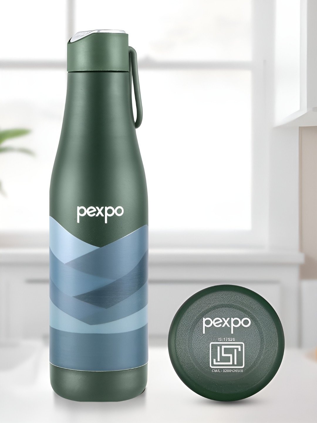 Pexpo Infinity Stainless Steel Double Wall Insulated Flask Hot & Cold Water Bottle -750ml