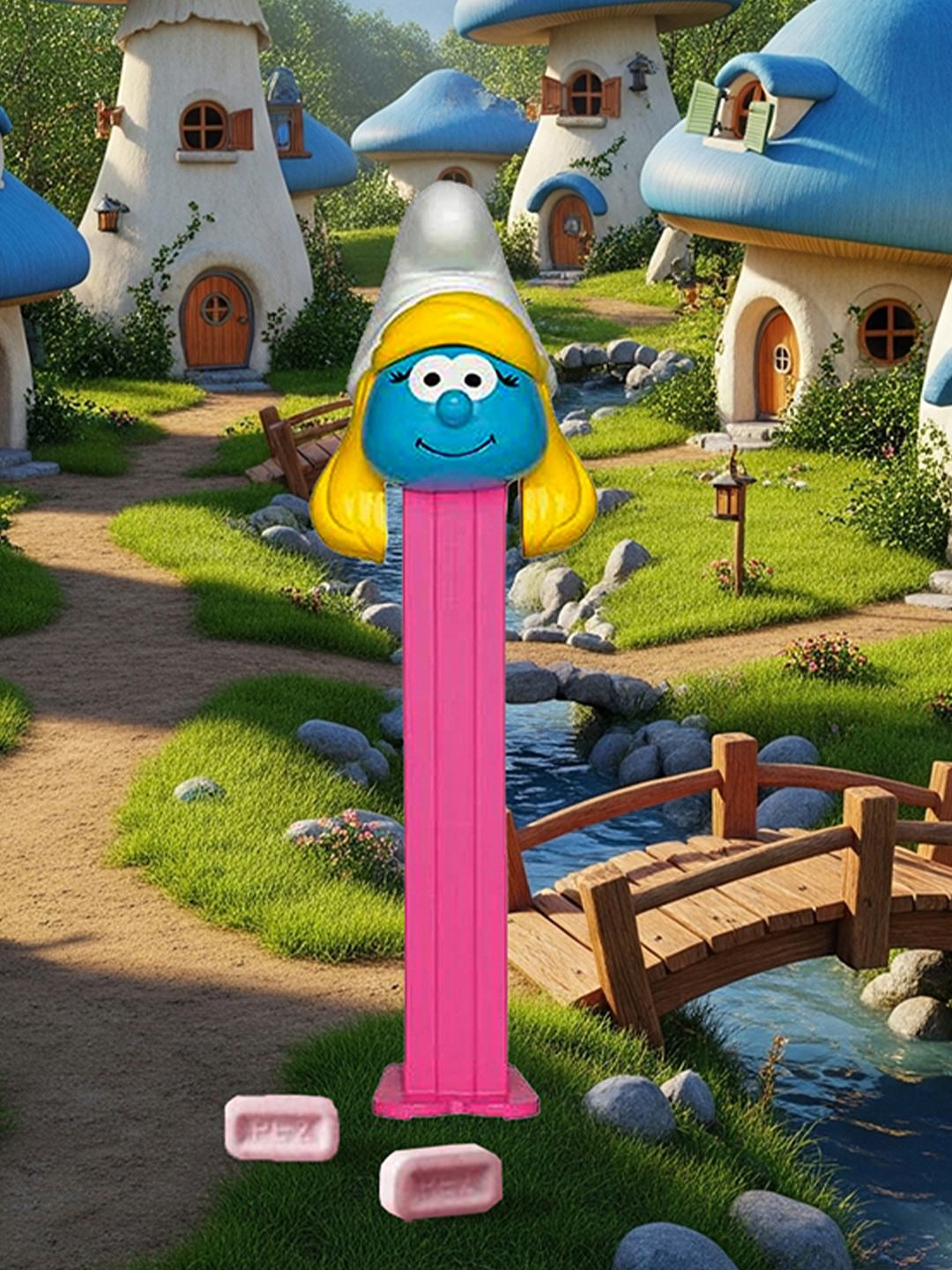 PEZ Smurfette-The Smurfs Candy-17 gm
