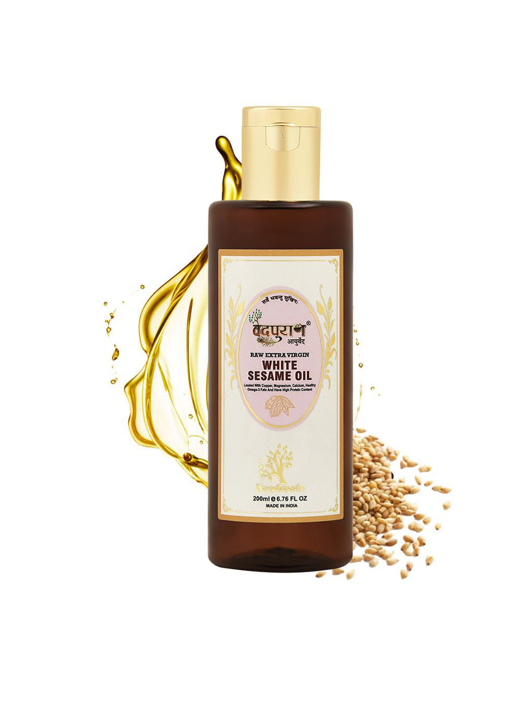 VEDPURAN White Sesame Oil - 200 ml