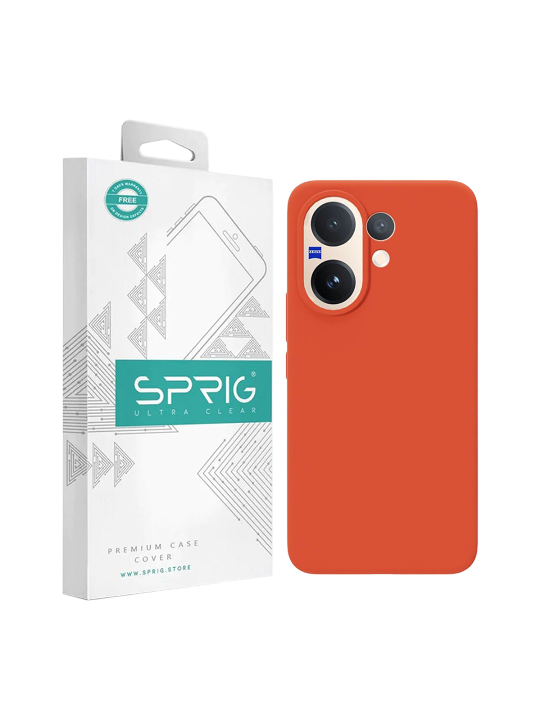 SPRIG Liquid Vivo V60 Silicone Back Case