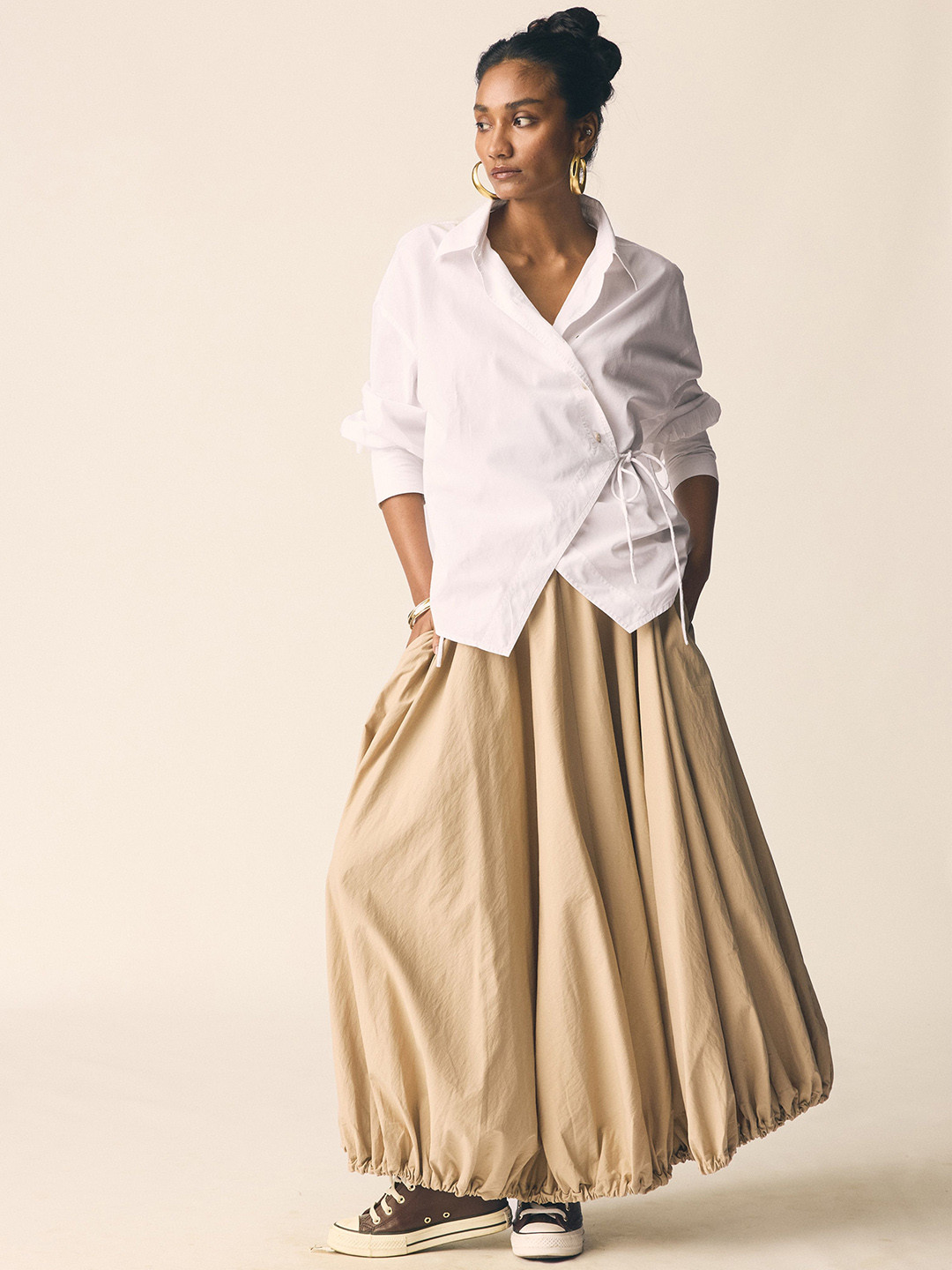 UNRUSH Shanghai Balloon Maxi Skirt
