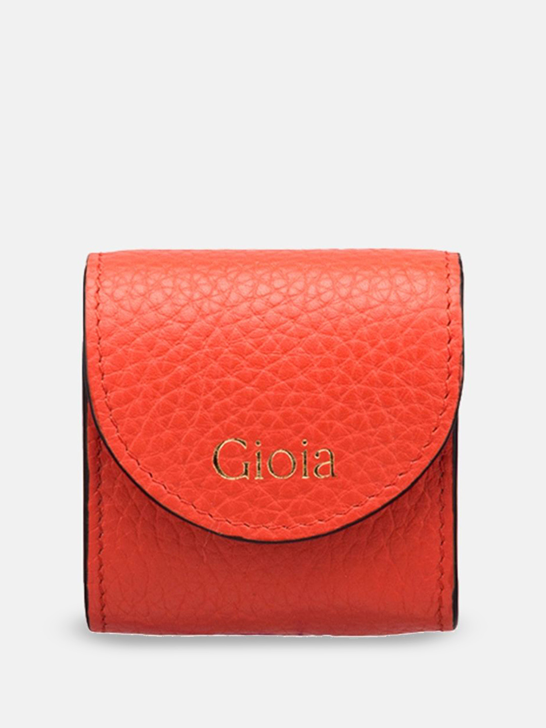 GIOIA Women Textured Leather Anna Airpod Case