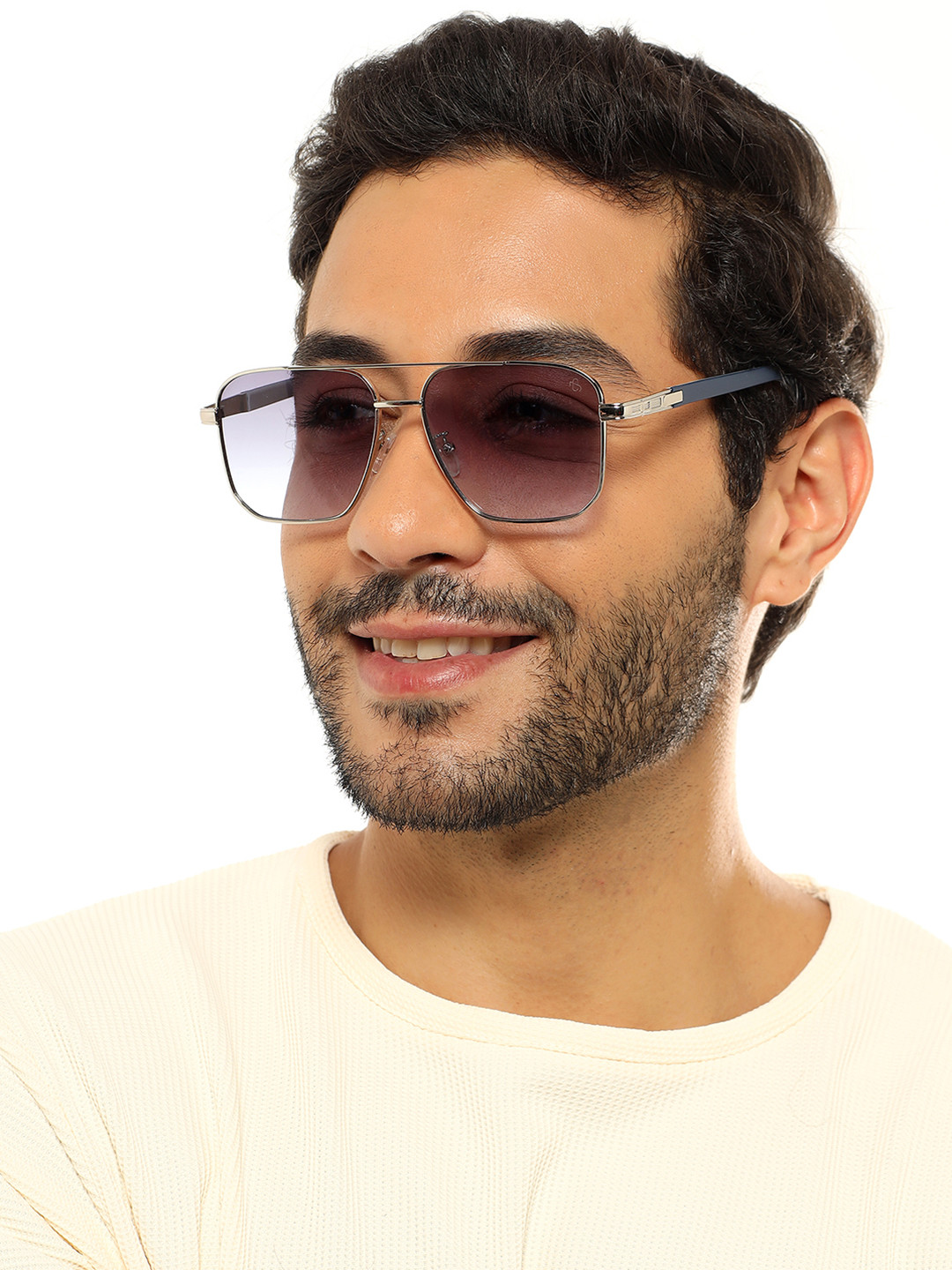 Eyejack by Voyage Unisex Wayfarer Sunglasses with UV Protected Lens 7018CL828