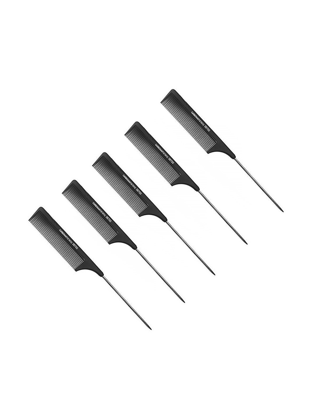Stylewell Set Of 5 Barber Pin Tail Combs