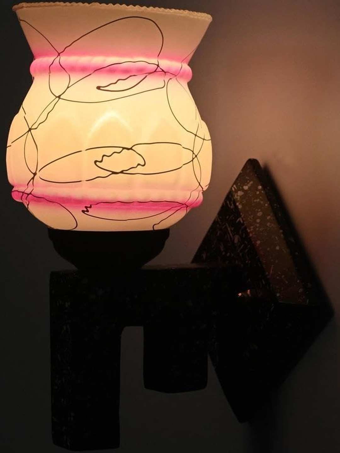 1ST TIME Stylish Wall & Night Lamps Unisex Glass Cylinder Wall Lamps Wall Lamps