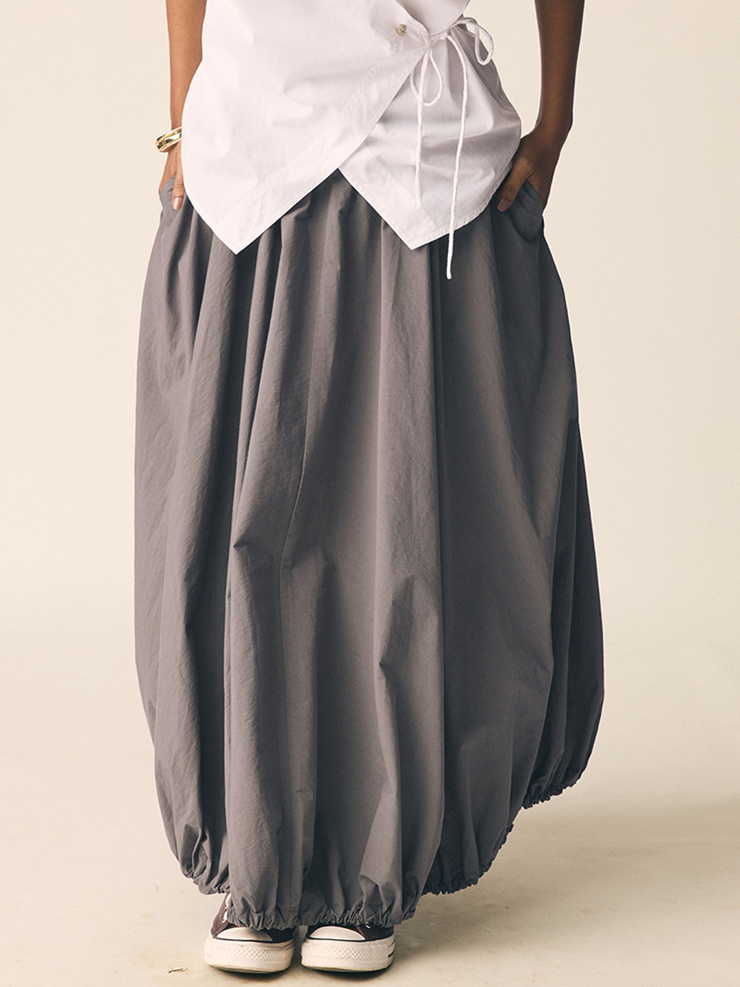UNRUSH Shanghai Balloon Maxi Skirt