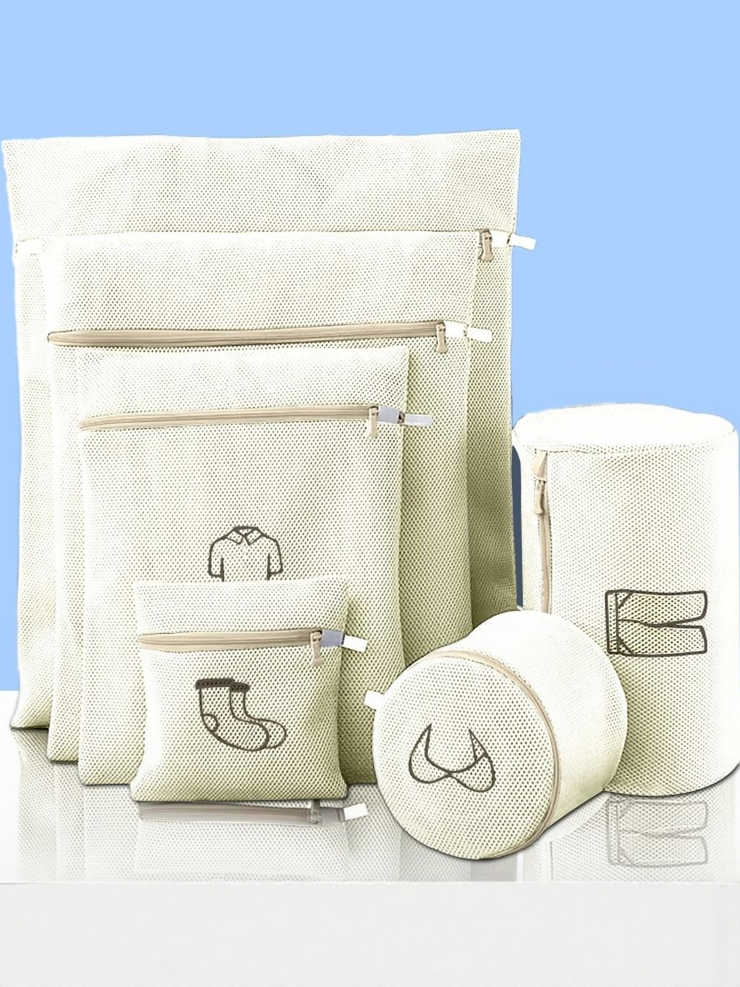 Stylista  Set Of 6 Laundry Wash Bag